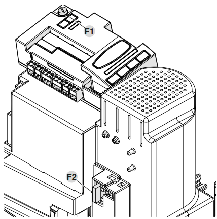 Poistky pohonu NICE Robus RBS – riadiaca jednotka MCU1